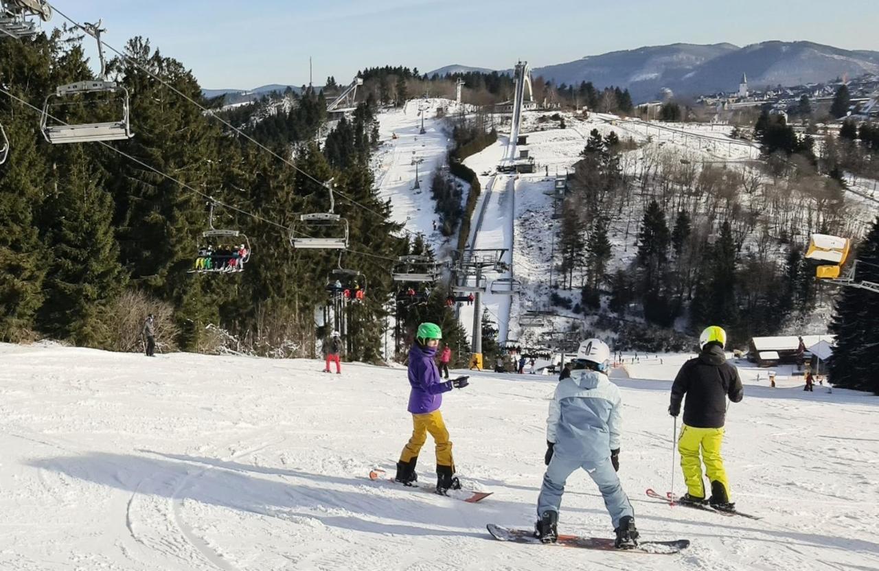 Pistenblume Apartment - Skipiste, Stadtzentrum Winterberg Zewnętrze zdjęcie